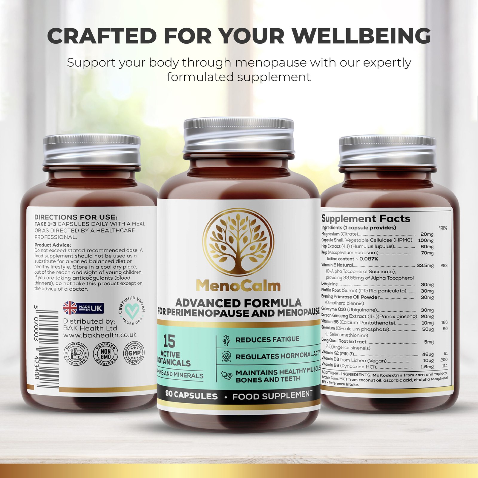 MenoCalm - Perimenopause and Menopause formula