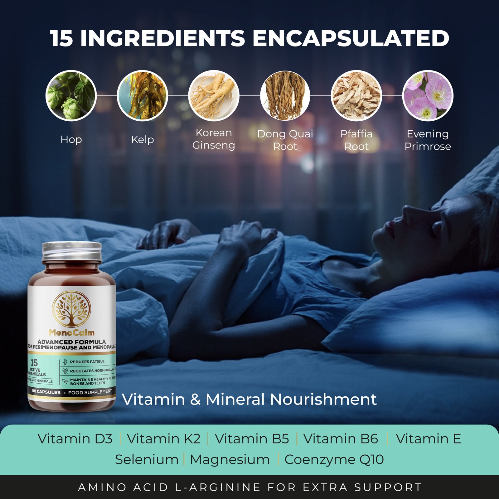 MenoCalm - Perimenopause and Menopause formula - Image 5